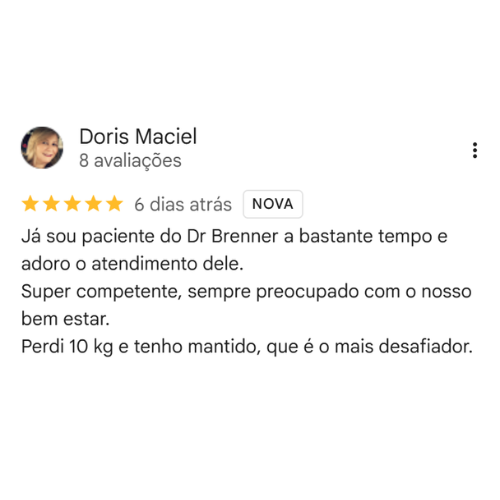 Depoimento Google Dr. Brenner Florencio Alves